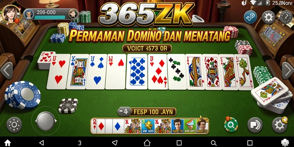 Tampilan gameplay seru dan menyenangkan dari 365ZK.