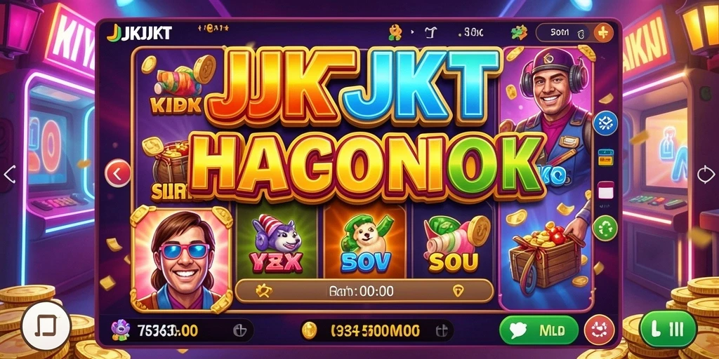 Tampilan gameplay JKTJKT yang memukau dengan grafis slot yang menarik.