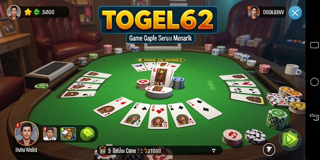 Tampilan gameplay Gaple yang menarik dan interaktif.