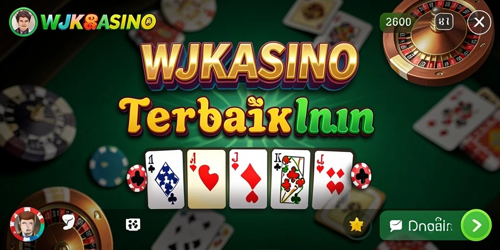 Tampilan screenshot gameplay seru WJKASINO dengan Domino.